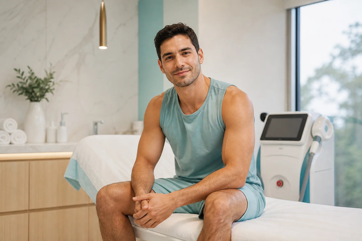 Depilación láser personalizada para hombres